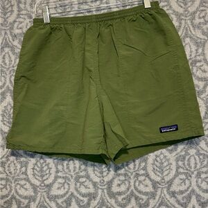 Patagonia Men's Olive Athletic Shorts size medium